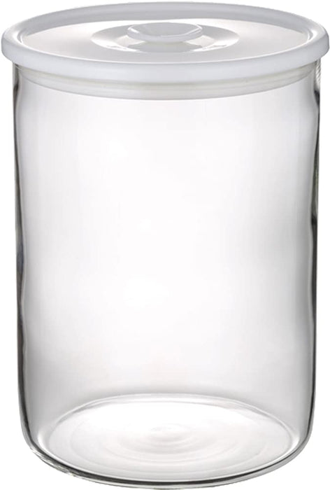 Iwaki Japan T714Mp-W Heat Resistant Glass Airtight Container 1.4L White Airtight Pack & Range