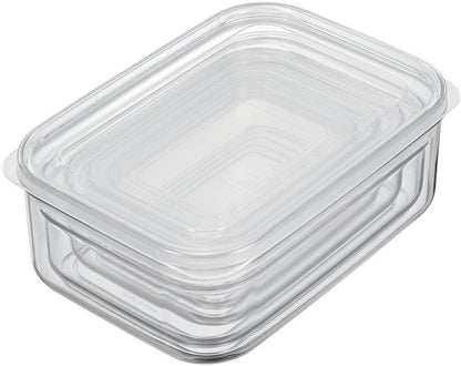 Iwasaki Industry Micro Clear Food Case M Size Natural Ir07402 Made In Japan
