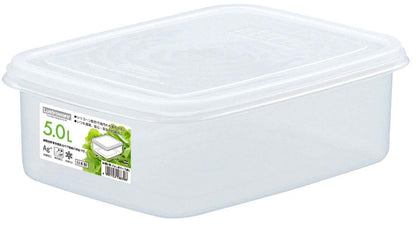 Iwasaki Industry Storage Container Antibacterial Stain Resistant Jumbo Case M 5.0L B-883 Kb Made In Japan | Japan