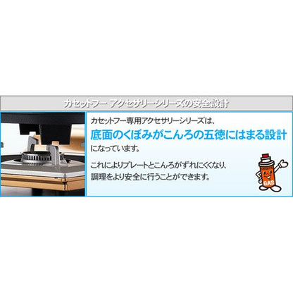 Iwatani Takoyaki Plate Japan - Fluorine Resin Processing CB-P-TAF