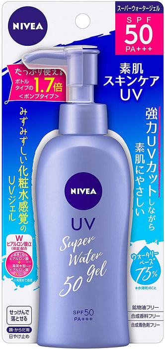 Nivea - Sun Protect Water Gel Pompe SPF50 PA +++ (140g)