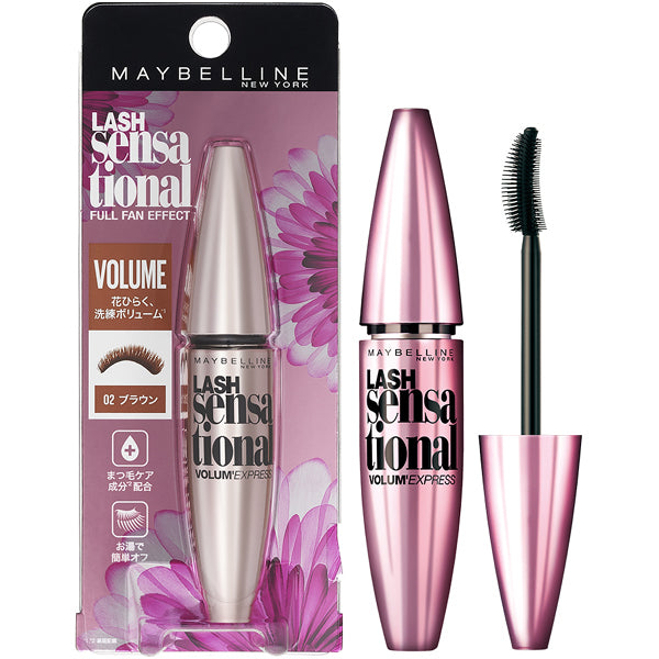Maybelline New York Volume Express Rush Sensational 02 Brown - Perfect Mascara Brands