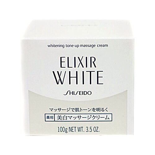 資生堂 エリクシール ホワイト トーンアップ マッサージクリーム 100g