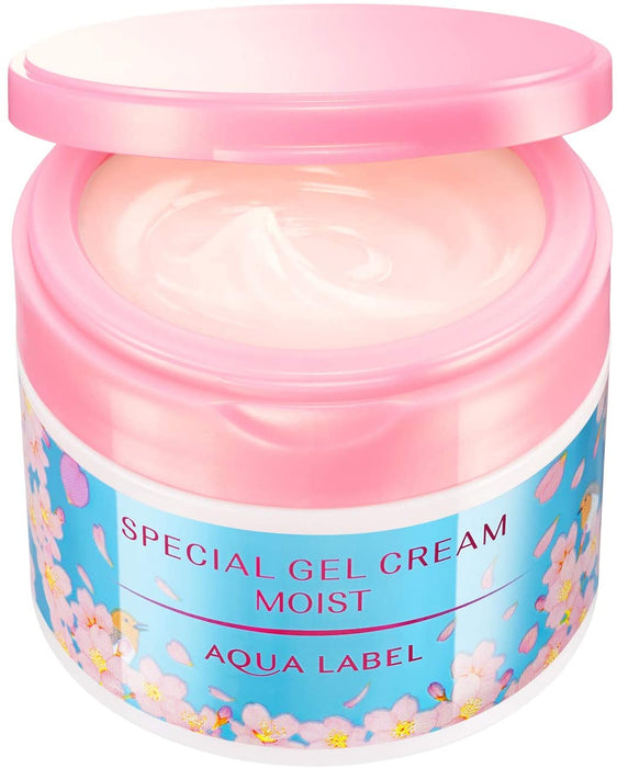 Shiseido Aqualabel Sakura Cherry Blossom Gel Moisturizer Cream 90g