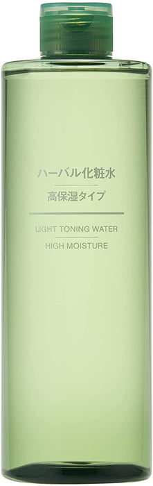 无印良品 Herbal Light Toning Water High Moisture 400ml - 购买日本草本爽肤水