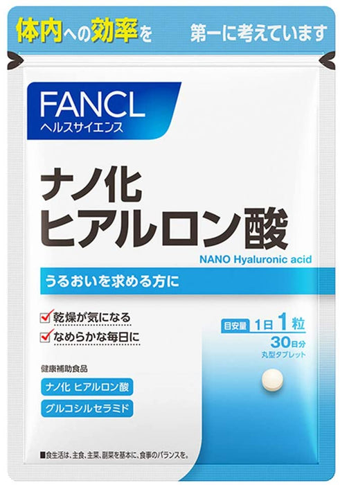 Nano Hyaluronic Acid Supplement 30 days 30 tablets