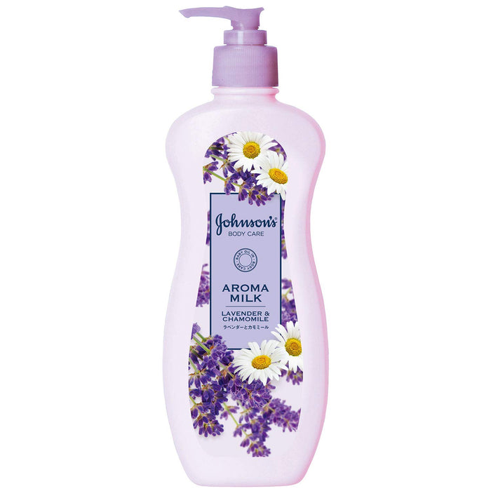Johnson Body Care Japan Aroma Milk Dreamy Skin Body Lotion Chamomile Lavender 400Ml Pump
