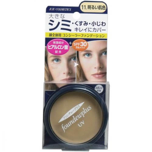 Juju Cosmetics Fun Die Plus R Uv Concealer Foundation 11 Bright Skin Color 11 G Japan With Love
