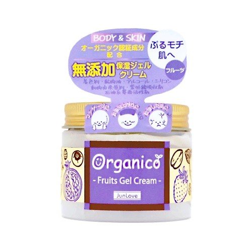 Jun Cosmetic Junrabu Oganiko Fruit Gel Cream 150g Japan With Love
