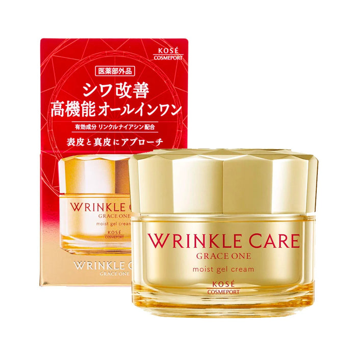 Kose Grace One Wrinkle Care Moist Gel Cream 100g - Japanese Wrinkle Moist Gel Cream
