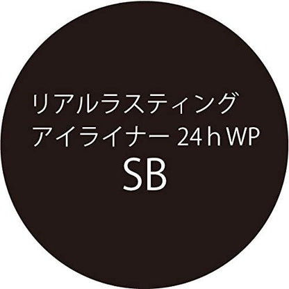 K-Palette Real Lasting Eyeliner 24Hwp Super Black 0.6Ml Japan (1Pc)