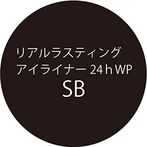 K-Palette Real Lasting Eyeliner 24Hwp Super Black 0.6Ml Japan (1Pc)