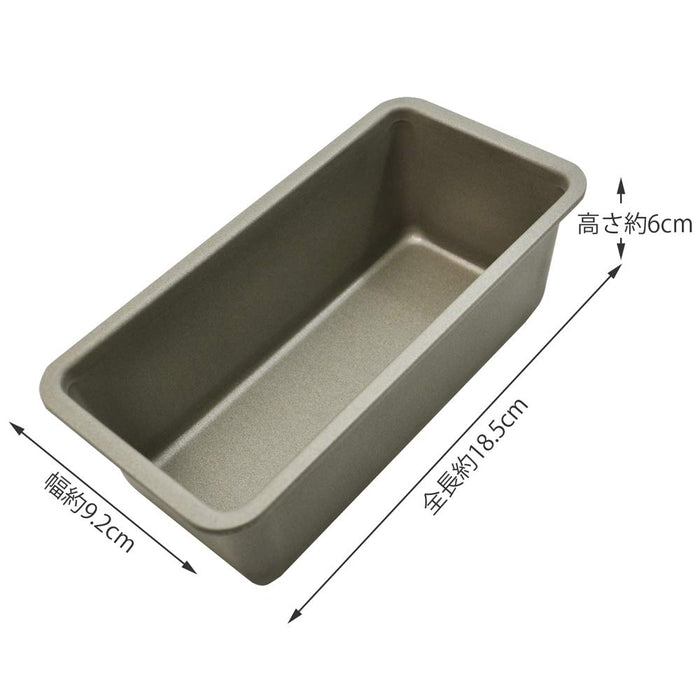 Kai Corporation Teflon Pound Cake Mold (Small) Made In Japan | Easy To Clean | Dl6158
