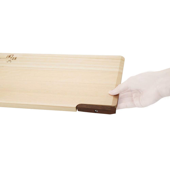 Kai Chopping Board Sekimagoroku Cypress L 390X240Mm Japan Stand Dishwasher Safe Ap5226