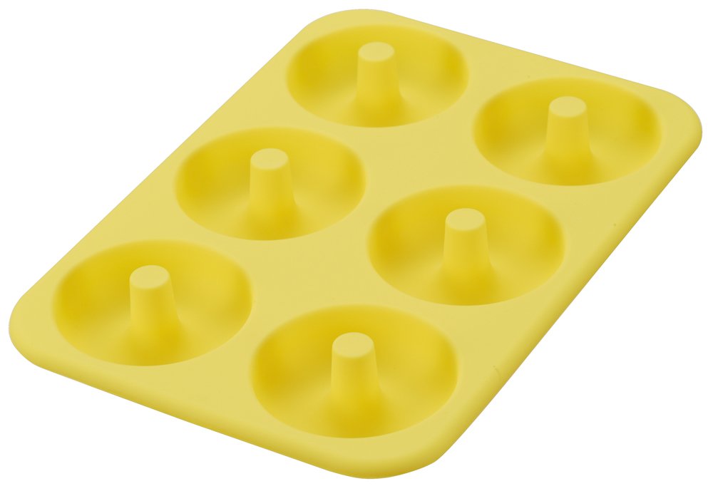 Kai Corporation Japan Silicone Donut Mold 6 Pieces - Dl-5981