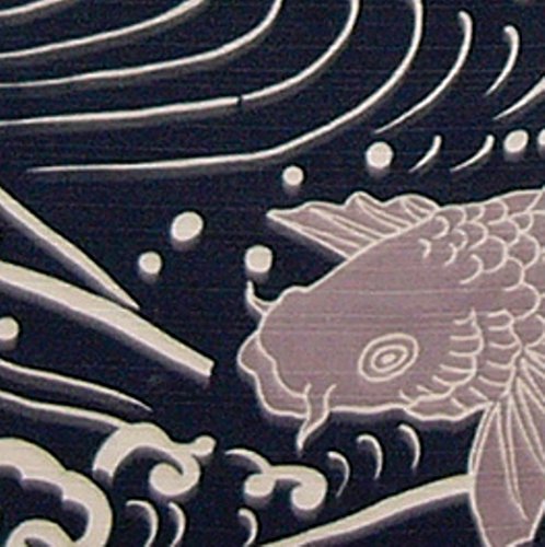 Maeda Dyeing Japanese Kaiuntei Engi Noren Carp 037595