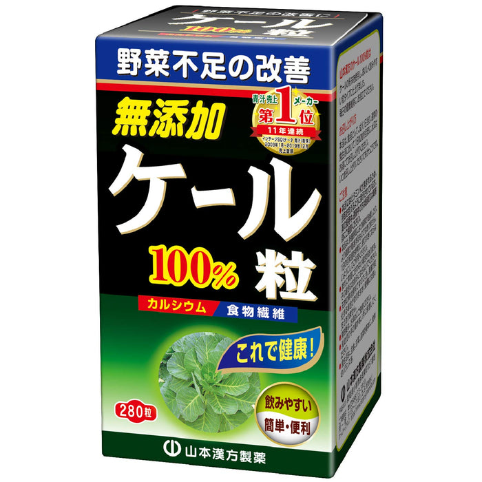 Yamamoto Kampo Pharmaceutical Kale Green Juice Grains 280 Grains Japan