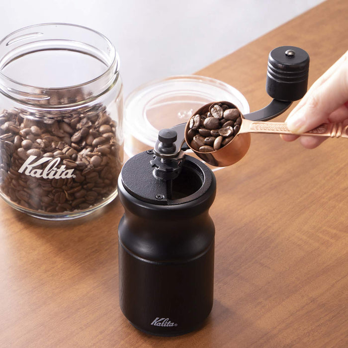 Kalita Kh-10 Bk Hand Coffee Mill Grinder From Japan #42168