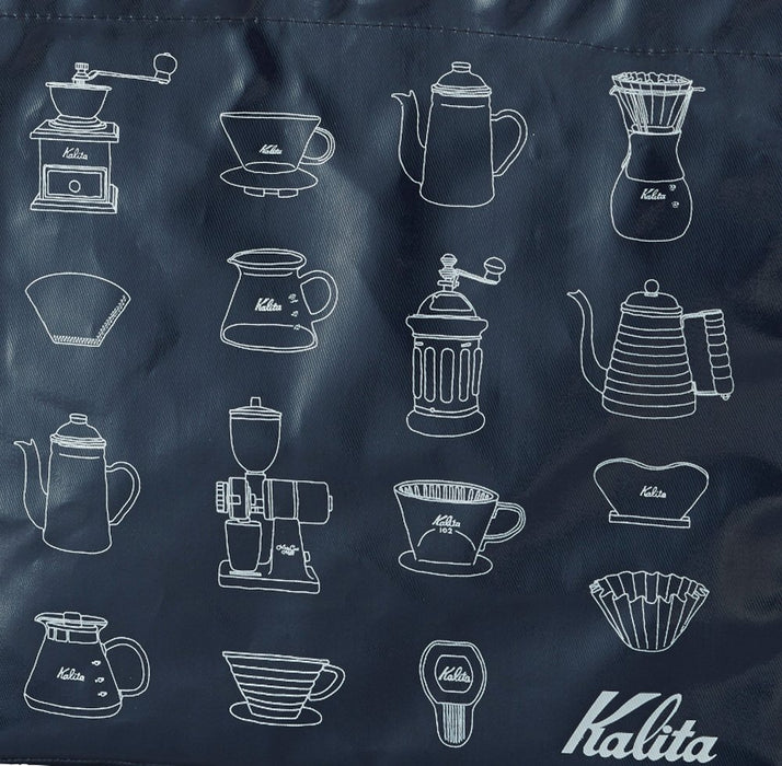 Kalita Japan Coffee Mini Tote Bag Smoky Blue #71160