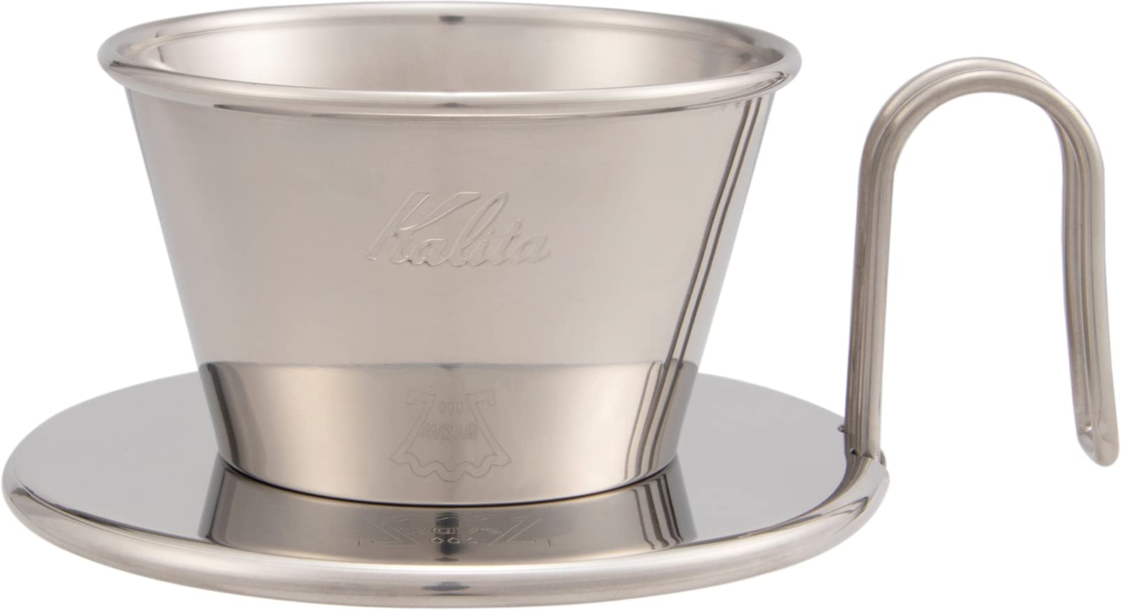 Kalita Wave Series Stainless Steel Coffee Dripper For 1-2 People - Thumbnail 2
