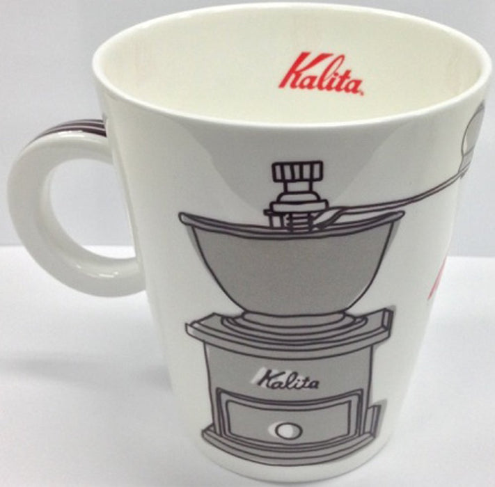 Kalita Japan Coffee Mug Mill 280Ml Brown #73112