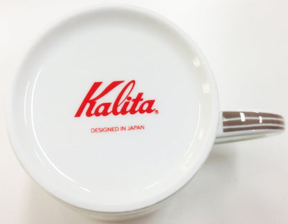 Kalita Japan Coffee Mug Mill 280Ml Brown #73112