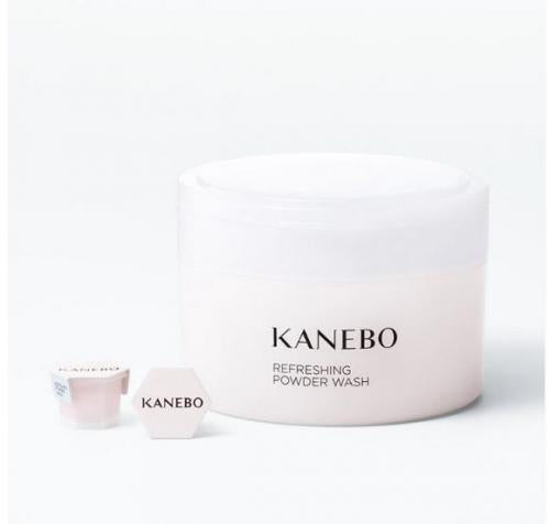 Kanebo Refreshing Powder Wash (0.4g X 32 Capsules) Box Set Japan With Love