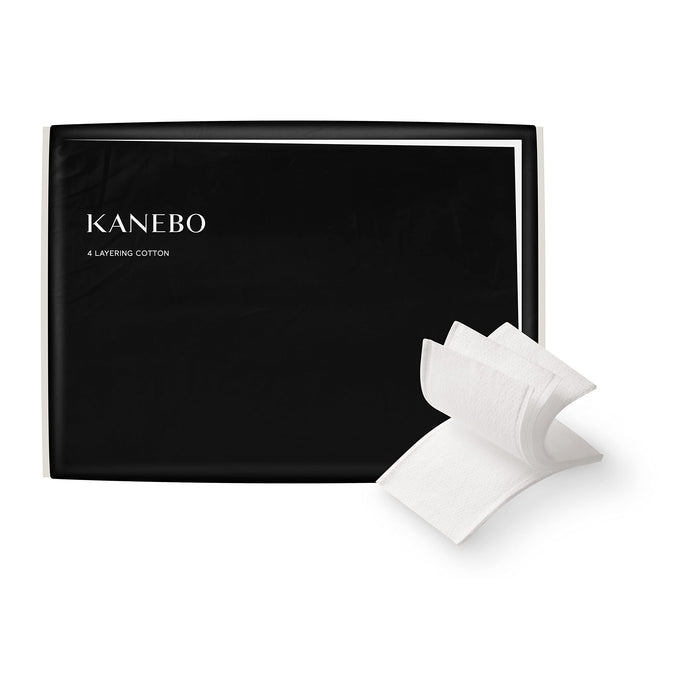 Kanebo 4 Layer Premium Cotton Pad Pack for Makeup Application
