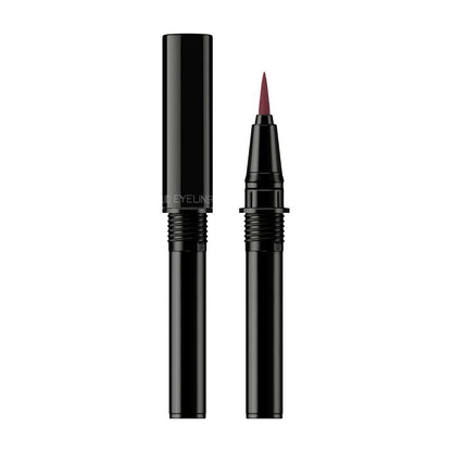 Kanebo Dual Eyeliner in Mimic Red EC02 0.35ml - Long-Lasting Eye Makeup