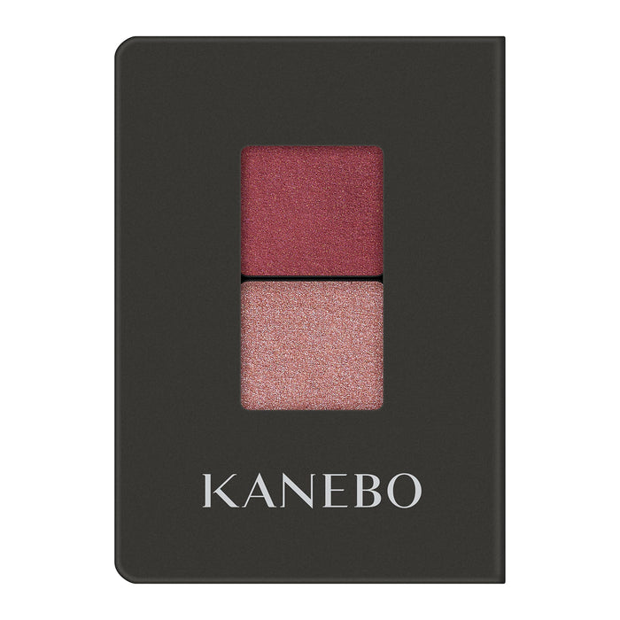 Kanebo Majestic Ruby 双色眼影 1.4G - 鲜艳色彩粉饼