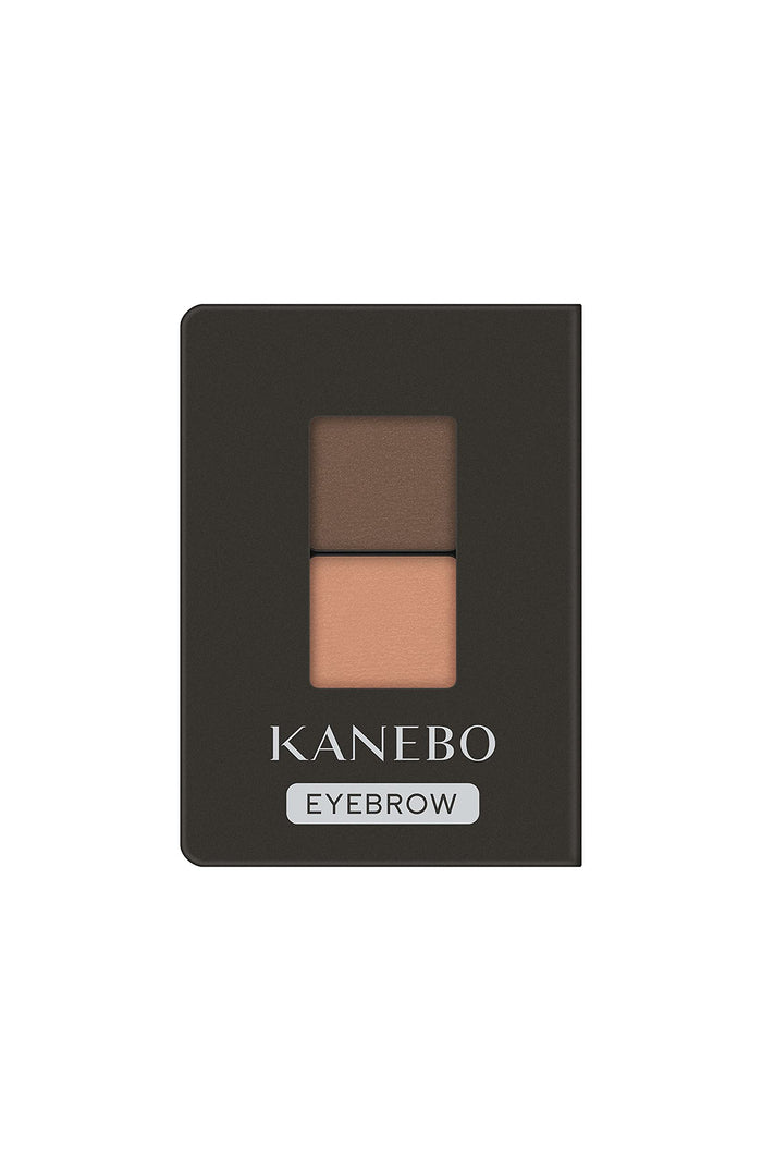 Kanebo Dark Shade Brown Eyebrow Duo Ed2 - 1.5G Compact