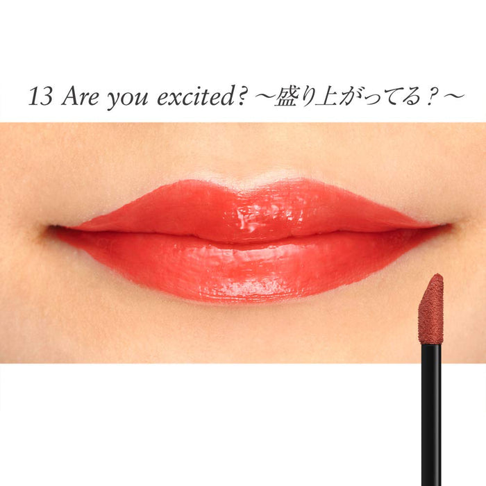 Kanebo Scarlet Red Liquid Rouge Lipstick Exciting Shade 13