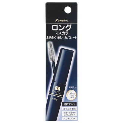 カネボウ メディア ロングマスカラ S Bk 6.5g - 必携の日本のマスカラ