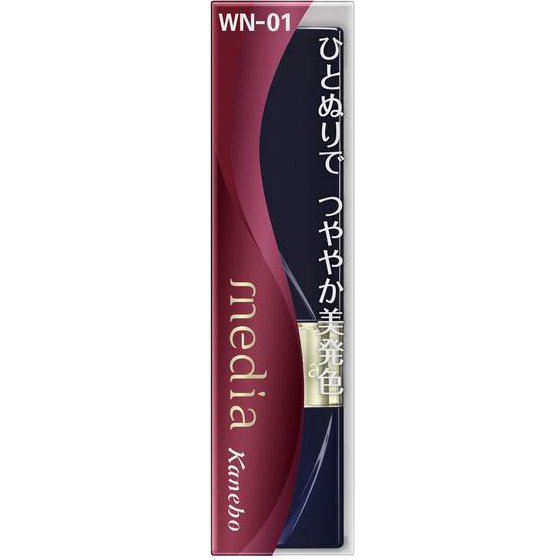Kanebo Media Bright Apple Rouge Wn-01 - Moisturizing Lip Gloss - Japanese Makeup