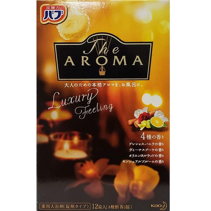 Bab Aroma Luxury Feeling 12 Tablets From Japan - Kao
