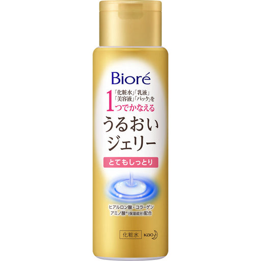 Kao Biore Uruoi Jelly Moisture 180ml Collagen Hyaluronic Acid  Japan With Love
