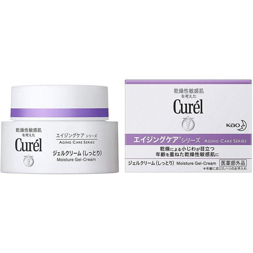 Kao Curel Aging Care Moisture Face Gel Cream 40g Japan With Love