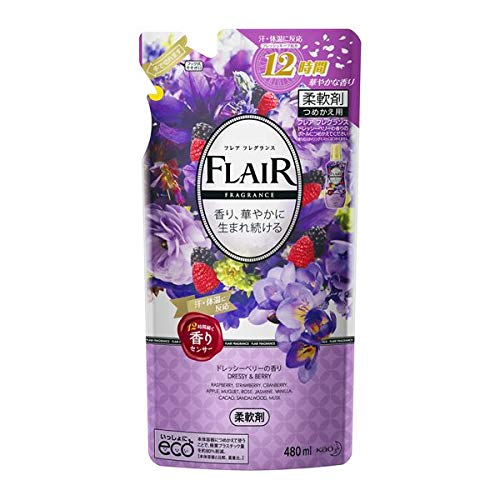 Kao Japan Flare Fragrance Dressy & Berry Refill 480Ml