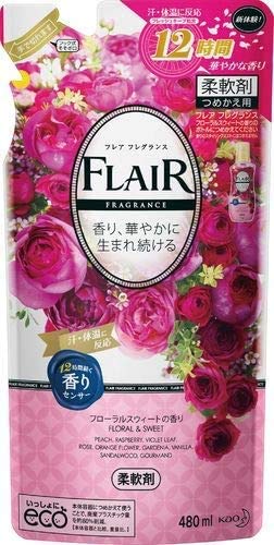 Kao Flare Fragrance Floral & Sweet Refill 480Ml Japan