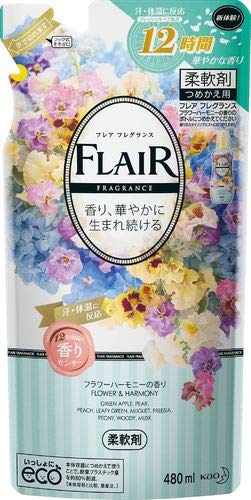 Kao Japan Flare Fragrance Flower & Harmony Refill 480Ml