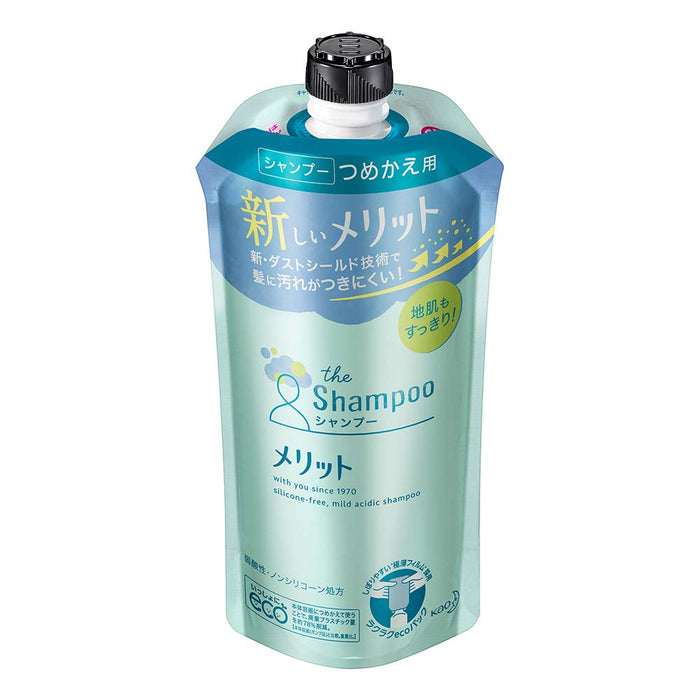 Kao Merit Shampoo Refill 340Ml Japan