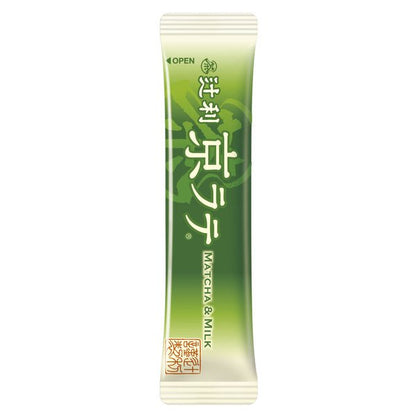 Kataoka Bussan Tsujiri Kyo Latte Matcha & Milk 10 Sticks - Rich Flavor Matcha Milk Tea