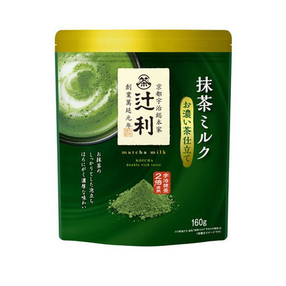 Kataoka Bussan Tsujiri Matcha Milk Instant Powder 160g x12 - Matcha Instant Tea From Japan