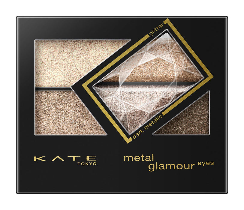 Kate Glamorous Metal Eyeshadow BR-3 for Stunning Eyes Look