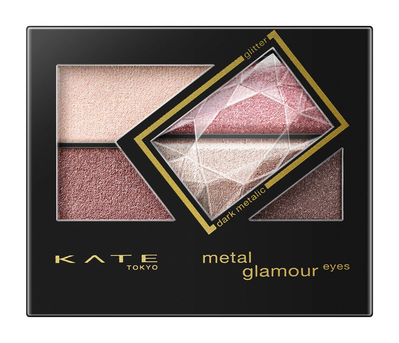 Kate Eyeshadow RD-1: Glamorous Metal Finish for Radiant Eyes