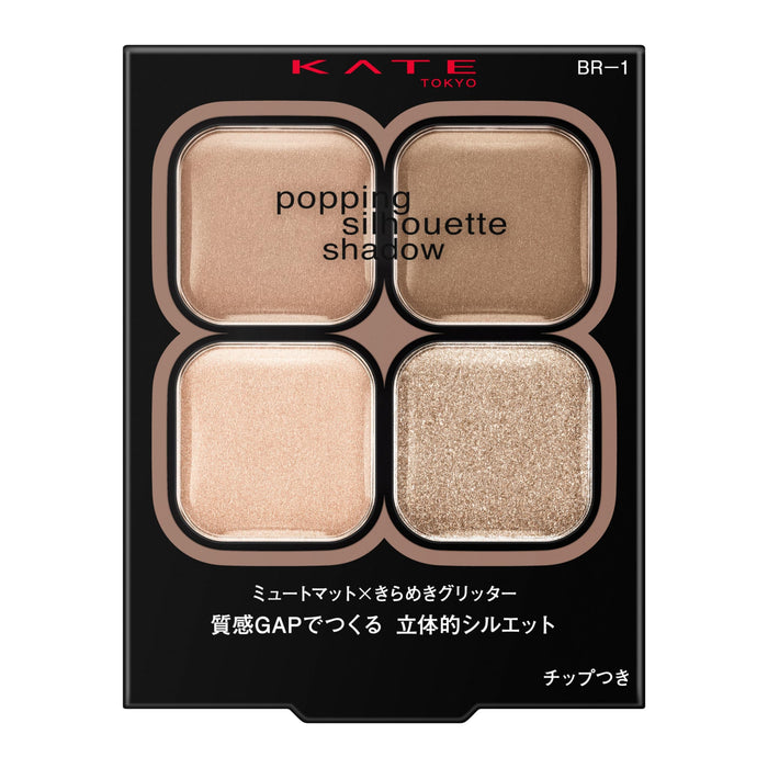 Kate Silhouette Shadow BR-1: High Impact Long-lasting Popping Color