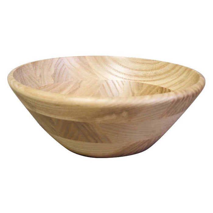 Kijihiki White Ash Salad Bowl With Round Edge 20cm