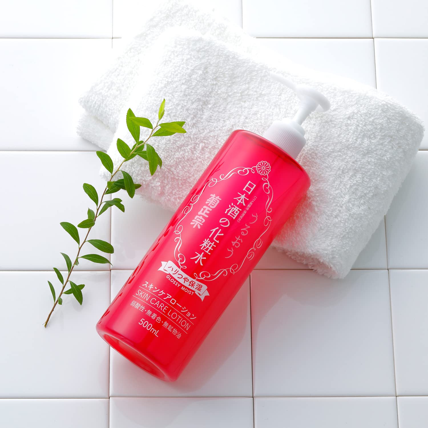 Kiku-Masamune Chrysanthemum Sake Lotion 500Ml Japan - Niacinamide Ceramide Moisturizing Firmness