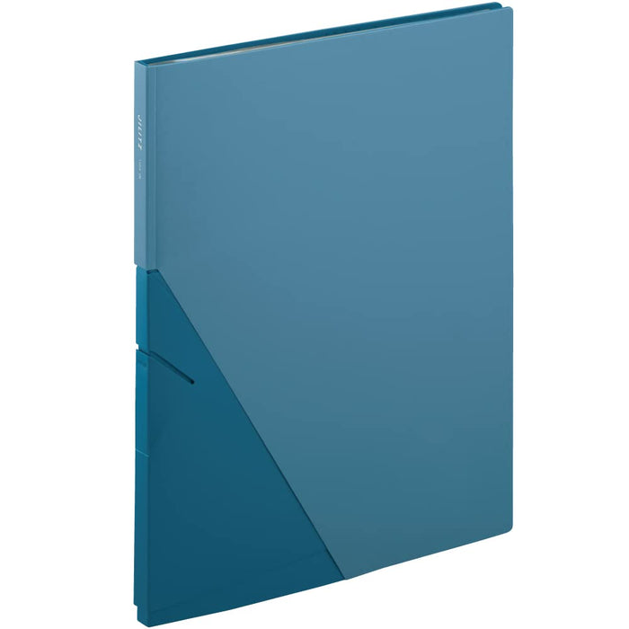 Kingjim Clear File Ziritz A4 20 Pockets Blue 8837 Japan