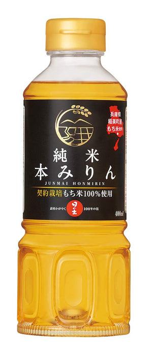 King Jozo Hinode Pure Rice Mirin From Inami Town Hyogo Japan [400Ml]